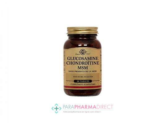 Nutrition / Sport Solgar Extra Concentré Glucosamine Chondroïtine MSM 60 comprimés