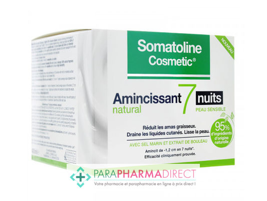 Corps / Beauté Somatoline Cosmetic Natural Amincissant 7 Nuits Peau Sensible 400ml