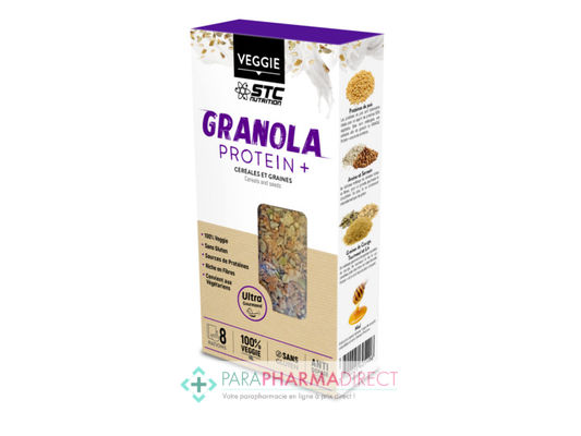 Nutrition / Sport STC Nutrition Vegan Granola Protein 425g : Micro-Nutrition pour Compléments Alimentaires