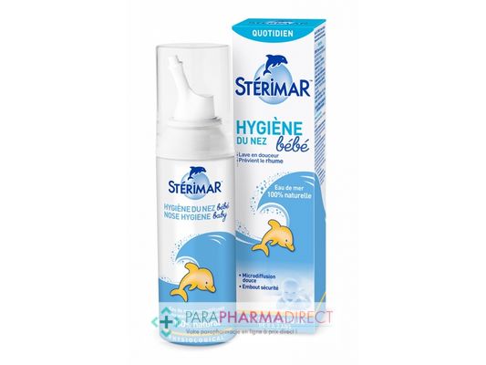 Bébé / Grossesse Stérimar Quotidien Hygiène du Nez Bébé de 0 à 3 ans Spray Nasal Physiologique 100ml
