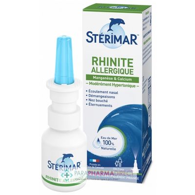 Hygiène / Bien-Être Stérimar Rhinite Allergique - Modérément Hypertonique - Spray Nasal 20ml