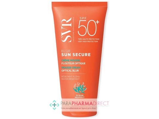 Corps / Beauté SVR Sun Secure SPF50+ Blur Solaire Crème Mousse Flouteur Optique 50ml : Protection pour Solaires
