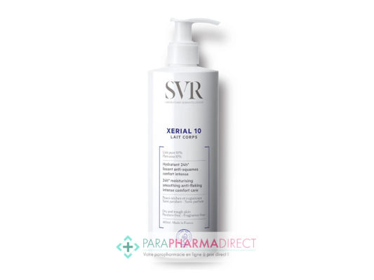 Corps / Beauté SVR Xerial 10 Lait Corps Hydratant 24h Lissant Anti-Squames Confort Intense 400ml