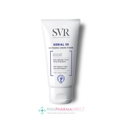 Corps / Beauté SVR Xérial 50 Extrême Crème Pieds Anti-Callosités 7 jours Corne & Durillons 50ml