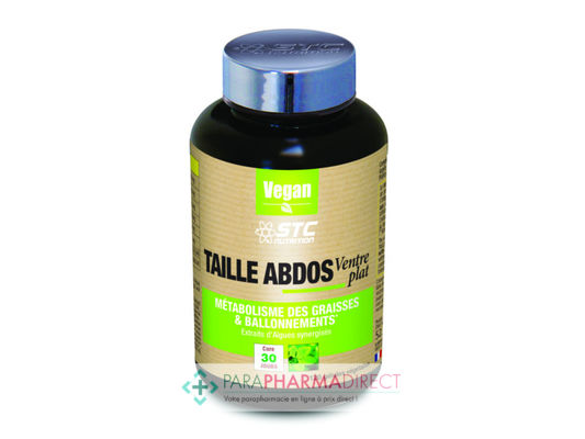 Nutrition / Sport STC Nutrition Contrôle du Poids Taille Abdos Ventre Plat Métabolisme des Graisses & Ballonnements 120 Gélules