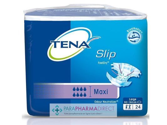 Hygiène / Bien-Être Tena Slip Maxi Large (92 - 144cm) Paquet de 24