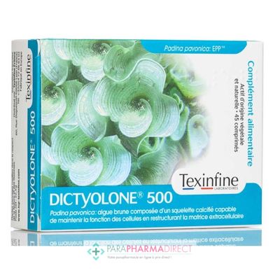 Nutrition / Sport Texinfine Dictyolone 500 - Capital Osseux & Souplesse Articulaire 45 comprimés