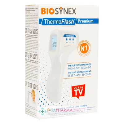 Bébé / Grossesse Biosynex ThermoFlash Premium - Thermomètre Frontal Infrarouge Sans Contact