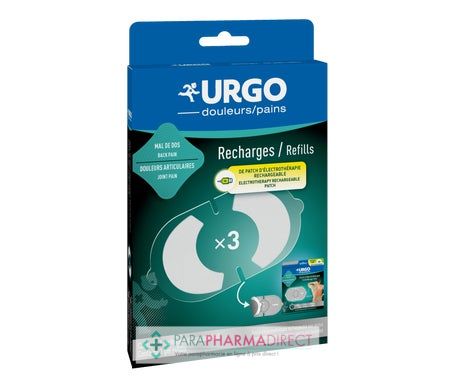 High-Tech / Autres Urgo Recharges De Patch d’Électrothérapie Rechargeable x3