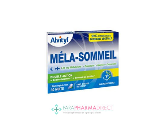 Nutrition / Sport Alvityl Méla-Sommeil 30 Gélules