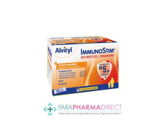 Nutrition / Sport Urgo Alvityl ImmunoStim Défenses de l'Organisme Enfant-Adulte-Senior 30 Sticks (cure de 1 mois)