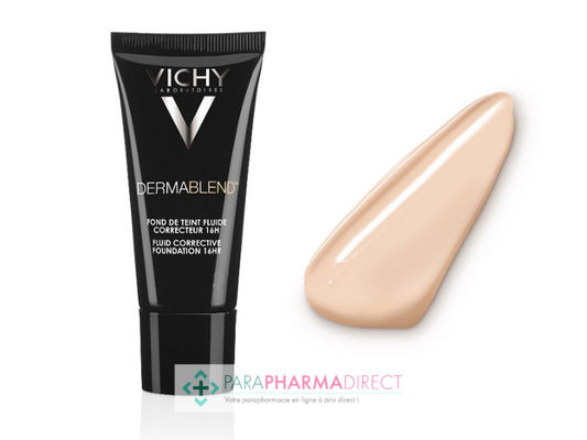 Corps / Beauté Vichy Dermablend Fond de Teint Fluide Correcteur 15 Opal 30ml : Teint pour Maquillage