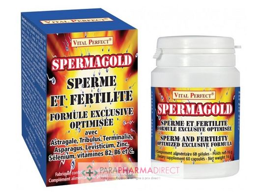 Nutrition / Sport Vital Perfect Spermagold Sperme & Fertilité 60 gélules
