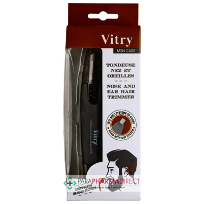 Corps / Beauté Vitry Tondeuse Électrique pour Poils du Nez & des Oreilles : Rasage pour Homme