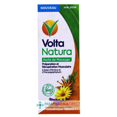 Hygiène / Bien-Être VoltaNatura Huile de Massage - Préparation & Récupération Musculaire 100ml