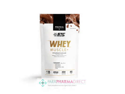 Nutrition / Sport STC Nutrition Protein Premium Whey Croissance, Maintien & Réparation Musculaires Goût Chocolat 750g