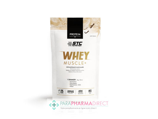Nutrition / Sport STC Nutrition Protein Premium Whey Croissance, Maintien & Réparation Musculaires Goût Vanille 750g