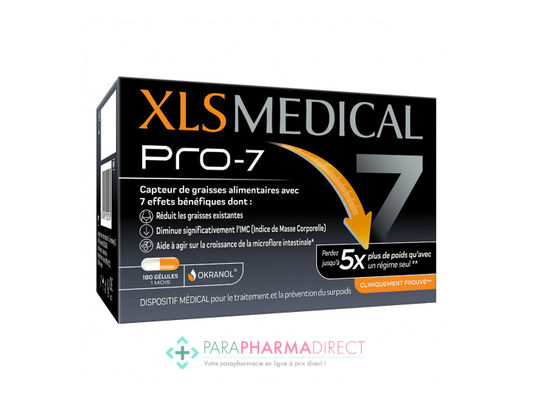 Nutrition / Sport XLS Medical Pro 7 Perte de Poids 180 gélules