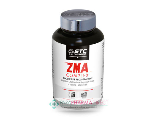 Nutrition / Sport STC Nutrition Performance Récupération ZMA Complex Récupération Optimale 120 Gélules