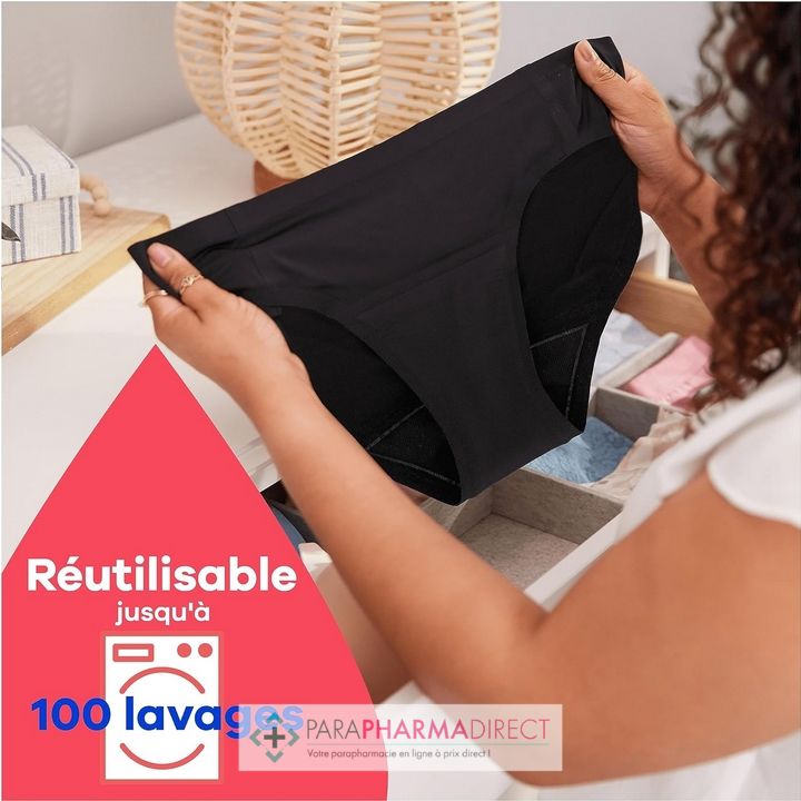 Always Culotte Menstruelle Lavable Flux Moyen a Abondant M Hipster Taille 40 42 Paraphamadirect