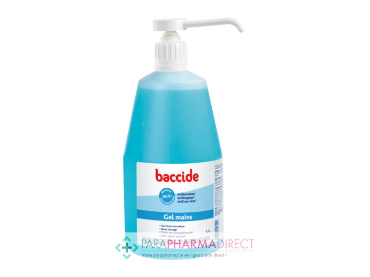 Baccide Gel Mains Hydroalcoolique 1 litre