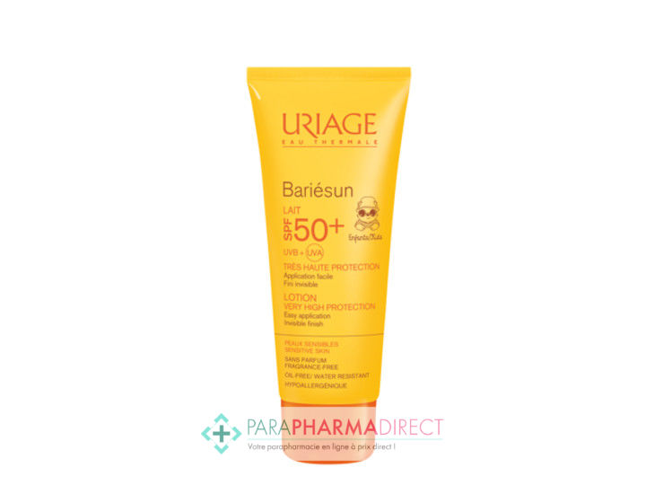 Uriage Bariesun Enfants Spf50 Lait Tres Haute Protection Solaire 100ml Paraphamadirect
