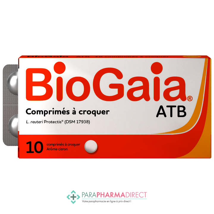 BioGaia 10 comprimés fraise BioGaia