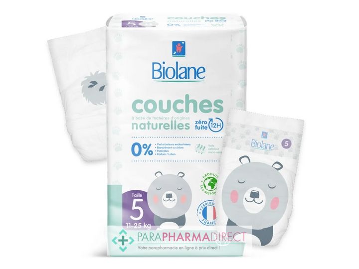 Biolane Couches Naturelles T5 11 25 Kg 40 Couches Paraphamadirect Biolane Couches Naturelles T5 11 25 Kg 40 Couches Paraphamadirect