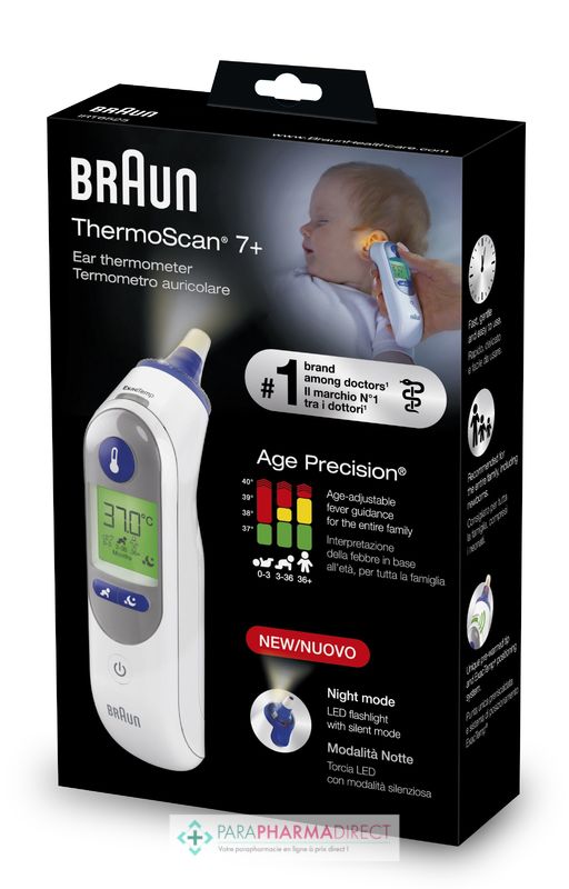 Braun ThermoScan 7+ : meilleur prix, test et actualités - Les