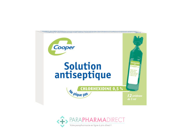 Cooper Solution Antiseptique de Chlorhexidine à 0,5 % Spray 100ml (340