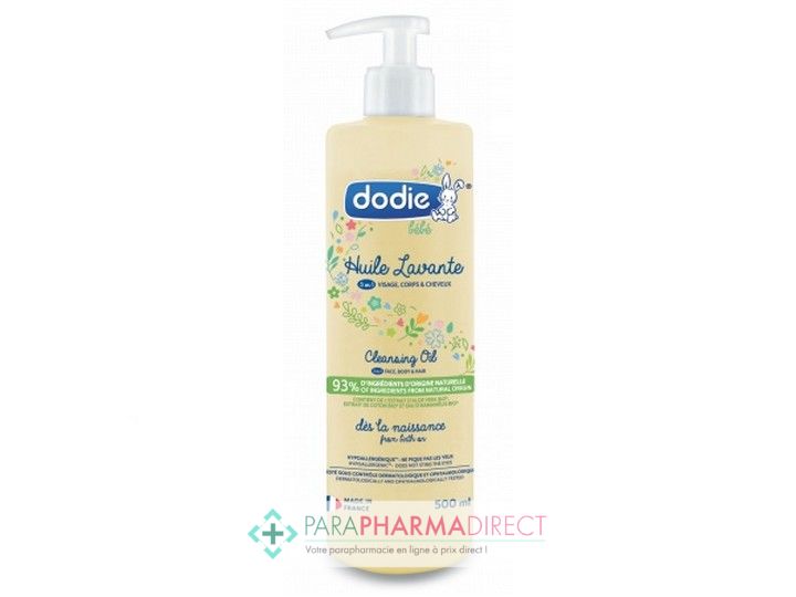 Dodie Huile Lavante 3en1 Visage Corps Cheveux 500ml Paraphamadirect Dodie Huile Lavante 3en1 Visage Corps Cheveux 500ml Paraphamadirect