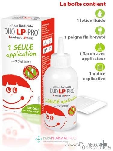 Le duo anti-poux Puressentiel contient le traitement complet anti-poux  comprenant une lotion 100ml.