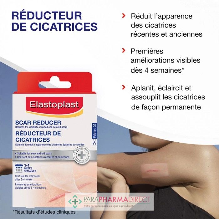 Elastoplast réducteur de cicatrices - Préventif et curatif