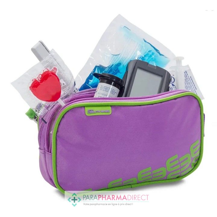 Trousse rose à insuline pour diabétiques - Elite Bags