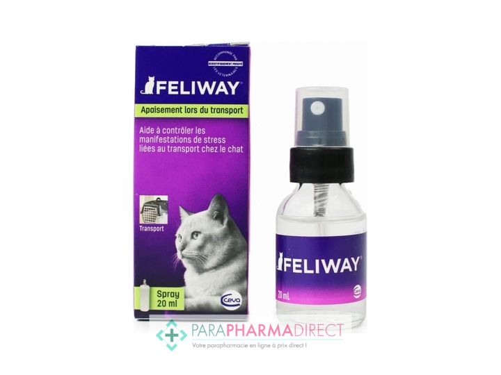 Feliway en spray, phéromones anti-stress (habitat) 60ml