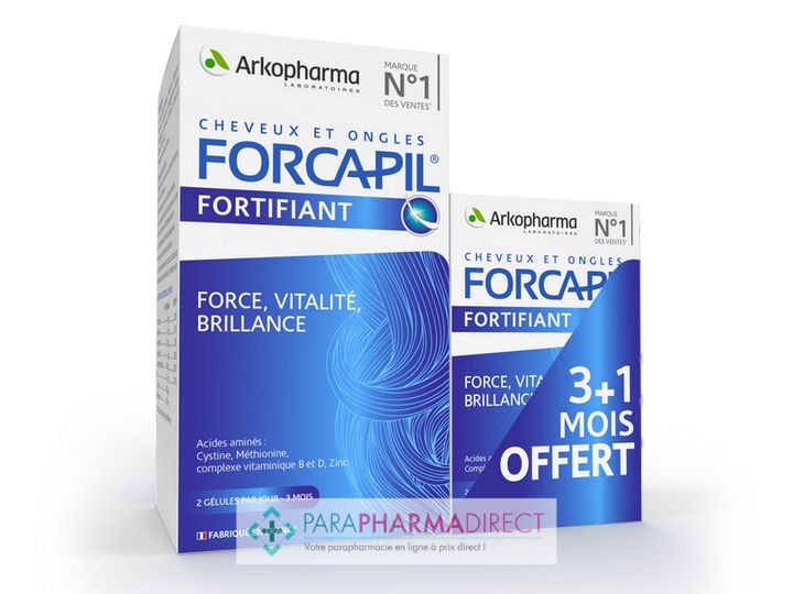 ArkoPharma Forcapil Fortifiant - Force, Vitalité & Brillance ...