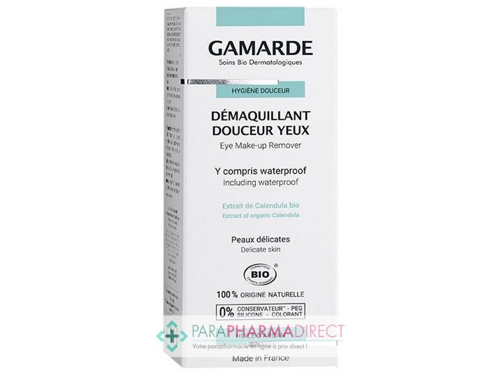 Pharmacie Le Quere - Parapharmacie Gamarde Hygiène Douceur Huile  Démaquillant Yeux Fl Pompe/30ml - LE BARP