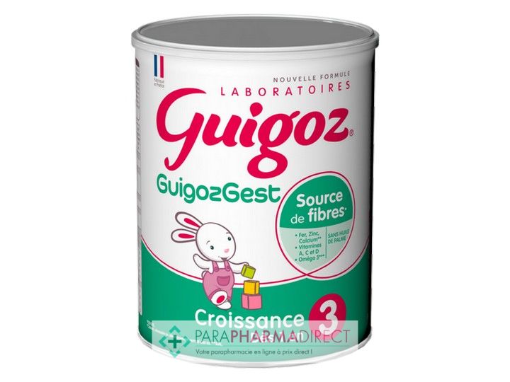Guigoz GuigozGest Croissance Lait 3ème Age 800g - Paraphamadirect