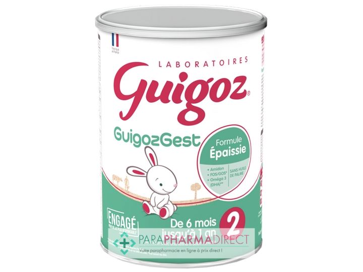 Guigoz Lait 3ème Âge BIO - 2 x 800 g - Pharmacie en ligne