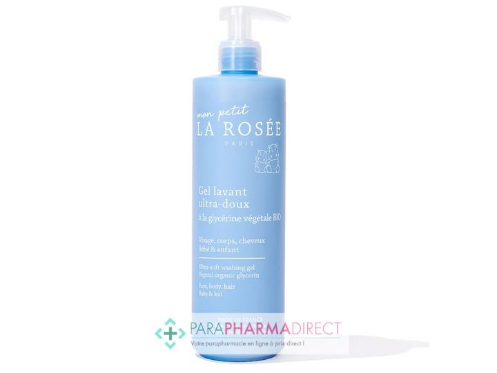 Mon Petit La Rosée Gel Lavant Ultra-Doux à la Glycérine Végétale BIO 400ml  - Paraphamadirect