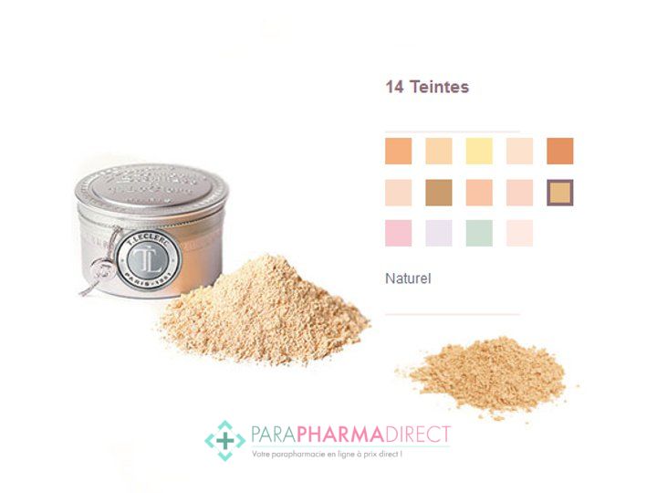T Leclerc Poudre Libre Dermophile Naturel 25g Paraphamadirect