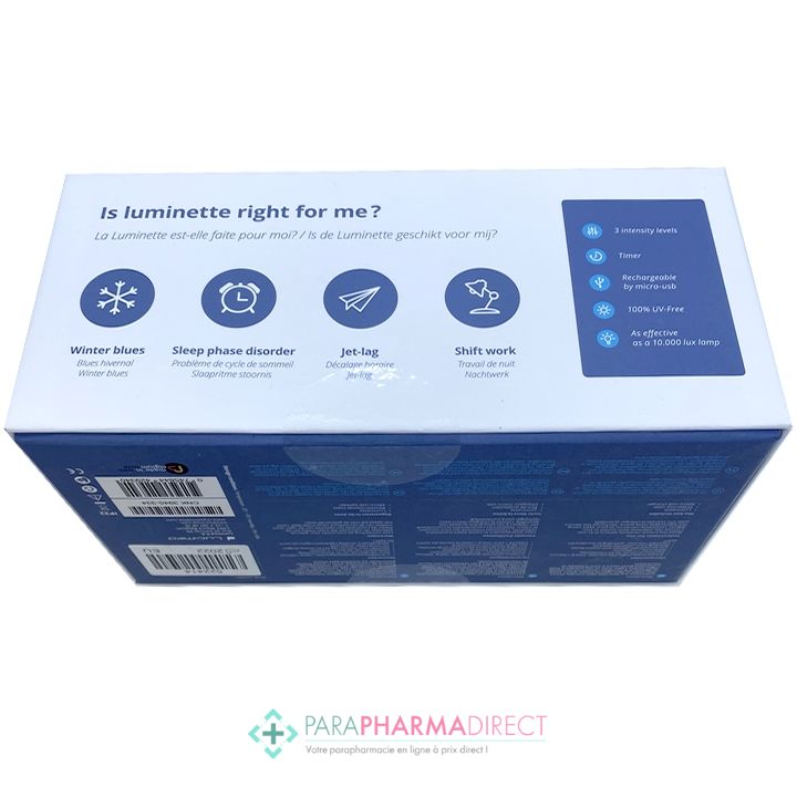 Lunettes de luminothérapie nomades Luminette 2.0 - lampe luminothérapie -  InnovMania