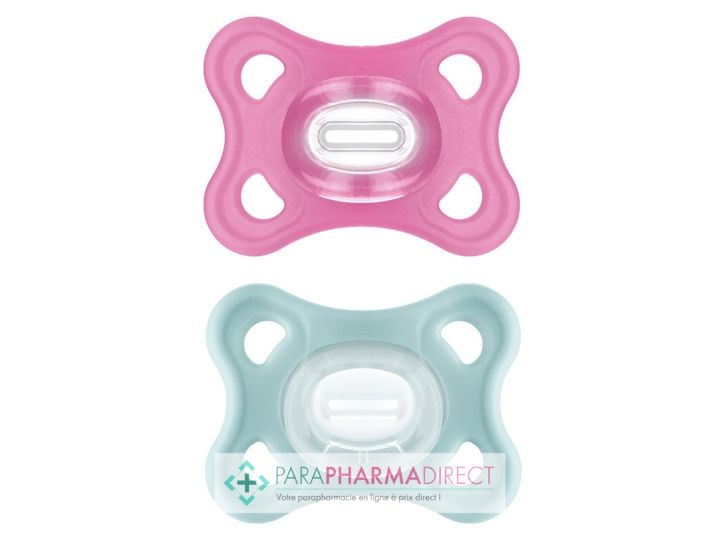 MAM Sucette PERFECT +6 mois Silicone (lot X2 sucettes) Pharmacie VEAU