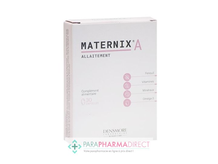 Densmore Maternix A Allaitement 30 Capsules Paraphamadirect