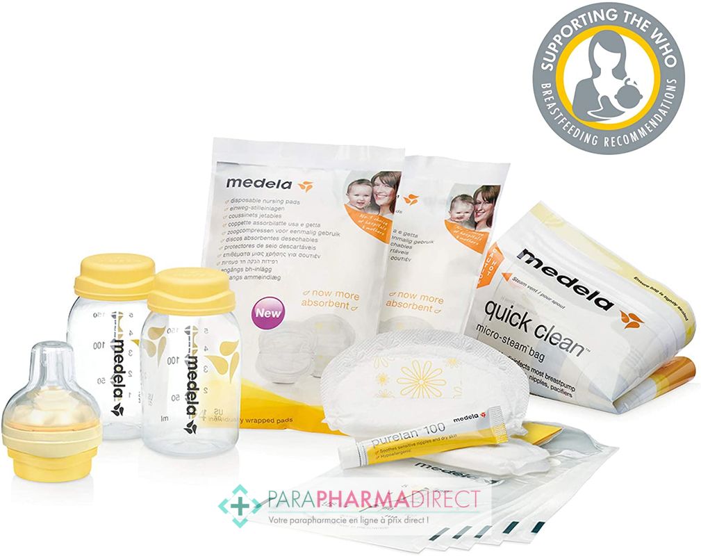 Medela Breastfeeding Starter Kit Set Complet Allaitement Maternel