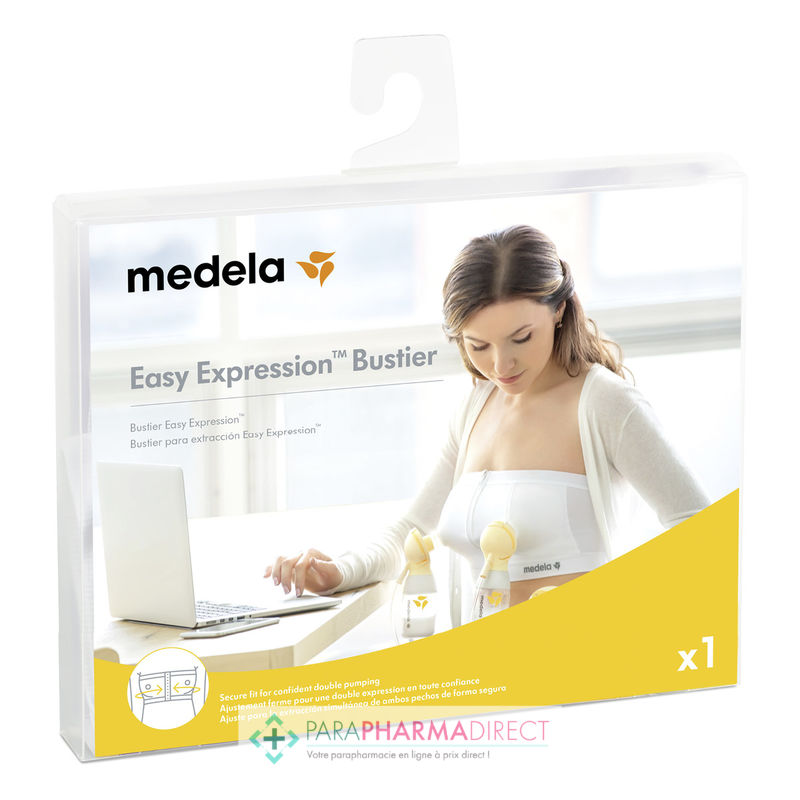 Medela Easy Expression Bustier - Noir - Taille S - Paraphamadirect