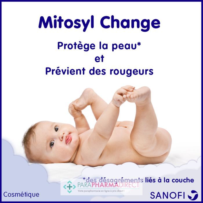 Mitosil Crème Change 3en1 70ml - Apaise et Répare Bébé - Pharma360