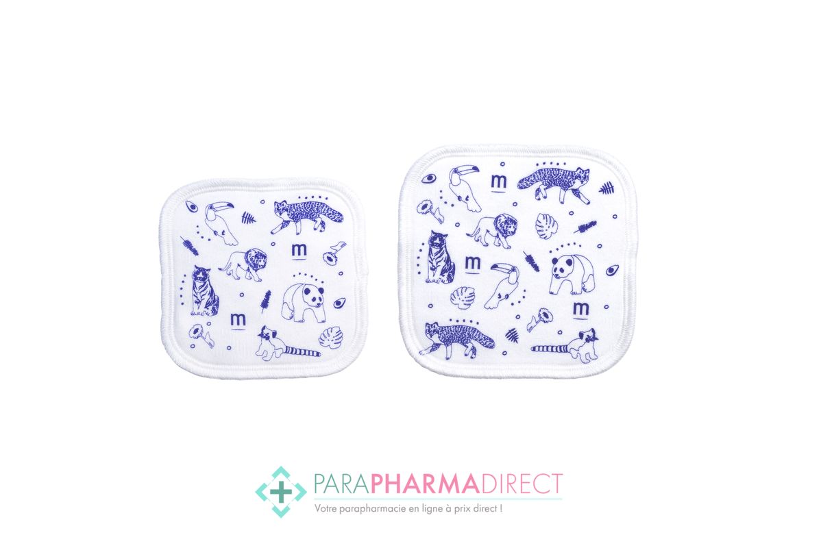 MUSTELA Kit éco-lingettes réutilisables et lavables - Parapharmacie Prado  Mermoz