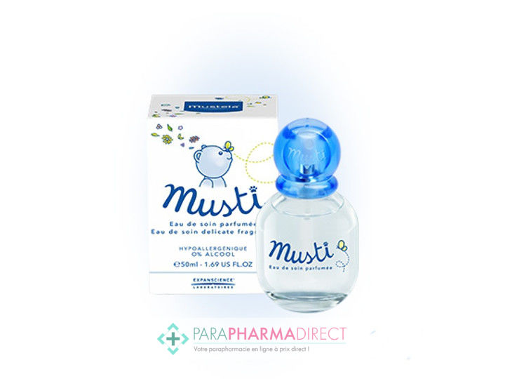 Coffret Cadeau Naissance Musti : Parfum, Peluche