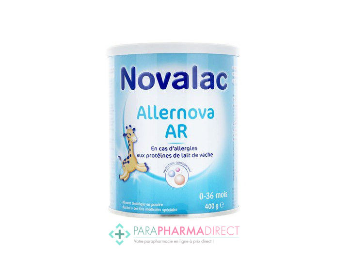 Novalac Allernova Ar Lait Anti Regurgitations 0 36 Mois 400g Paraphamadirect Novalac Allernova Ar Lait Anti Regurgitations 0 36 Mois 400g Paraphamadirect